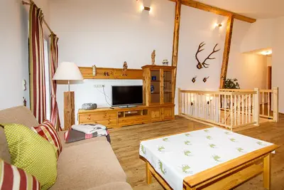 Image de -10- Ferienwohnung \"Alpenrose\" (105 qm), Balkon, Küche extra, 2 Schlaf- und 1 Wohnzimmer, max 6 Pers, Wlan