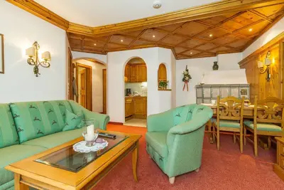 Image de Ferienwohnung -5/6- (45-50 qm), Balkon, KĂĽche extra, 1 Schlafzimmer und 1 Wohnzimmer, max 4 Pers, Wlan kostenlos