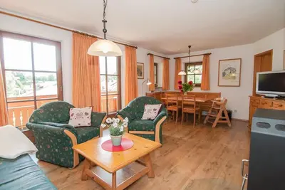 Image de Ferienwohnung -6/1924- (80qm), Balkon, KĂĽche extra, Holzofen, 2 Schlafzimmer und 1 Wohnzimmer, max 4 Pers, Wlan