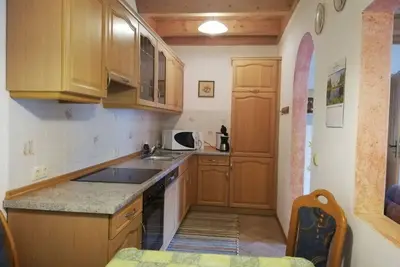Image de Ferienwohnung Sonnenhäusl 54 qm für 2 Personen im Obergeschoß mit Wohnzimmer, Schlafzimmer, Garage