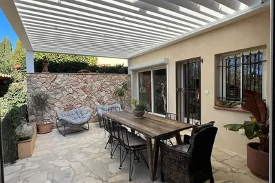 Image de Villa climatisée  piscine proche vieux village st paul, plages et commodités