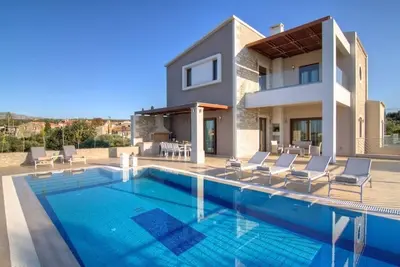 Image de Villa Olia - Quand le luxe rencontre la tradition crétoise - Confidentialité absolue