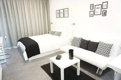 Image de Black & White Las Canteras: Appartement en bord de mer