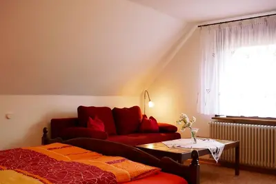Image de Fewo Nr. 1, 65 qm, 1 Schlafzimmer, 1 Wohn-/Schlafzimmer, max. 5 Personen