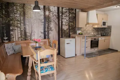 Image de Ferienwohnung (76 qm), -Zellerberg/Rauschberg- Balkon, Küche extra, 2 Schlaf- und 1 Wohn-/Schlafzimmer, max 5 Personen
