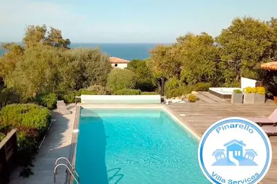 Image de Villa 12 pers - Piscine & Spa - 300 m de la plage - Vues mer et montagne