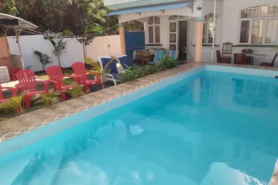 Image de Grand Baie: Maison/Piscine Privee wifi, canal+ mer, pour 1-12 personnes.