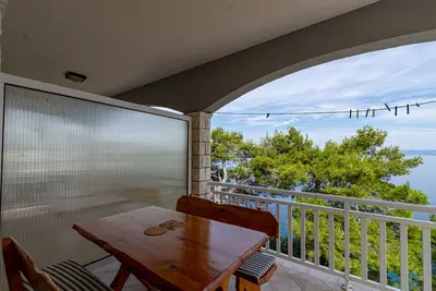 Image de Appartement d'une chambre prés de la plage Prigradica, Korcula (A-14341-a)