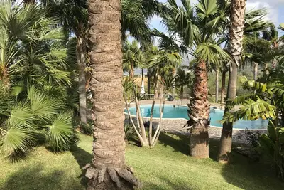 Image de Luxe Dans Villa PRIVÉE, Piscine, En Sicile Proche Mer Et Palerme Climatise