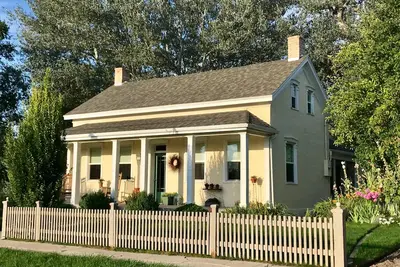 Image de Maison de rose trémière à Spring City