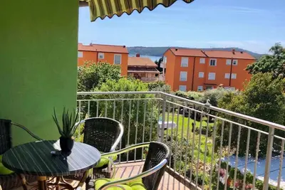 Image de Appartement de vacances avec balcon donnant sur la mer