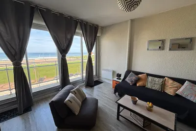 Image de Biscarrosse Plage: T2 avec Terrasse, Parking, Face Océan