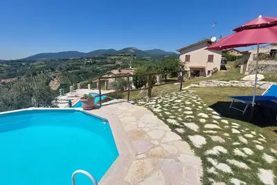 Image de Petite Villa \"il Casaletto\", piscine, vue fantastique sur la vallée campagne romaine