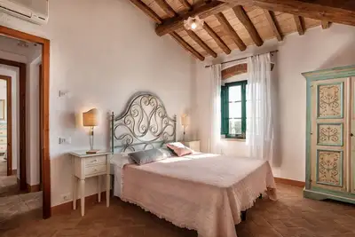Image de Appartement avec Wifi, climatisation, piscine, Tv, patio, vue panoramique, près de Greve In Chianti