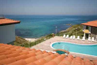 Image de Chambre Double 3 dans un hôtel calme avec Vue Mer