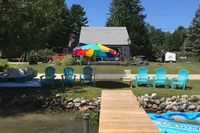 Image de Big Bass Lake Beach House! 2 kayaks, foyer, et plage de sable! Ponton disponible.