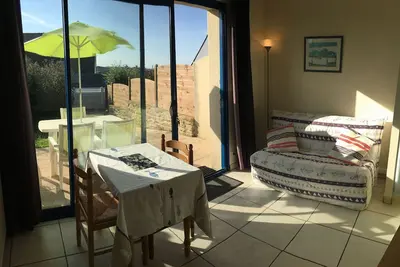 Lc47sm - Maison avec piscine chauffée et 100m de la plage au Conquet