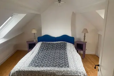 Image de Charmante maison proche plage à Locmaria, 4 pers, jardin, cheminée, équipements complets