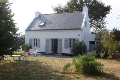 Image de Maison avec grand jardin à Bortentrion, près de Sauzon et plage, idéal pour familles, au calme