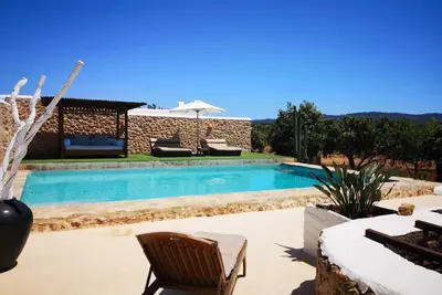 Image de Fantastic Ibiza stile Villa, with very big private pool, air condition