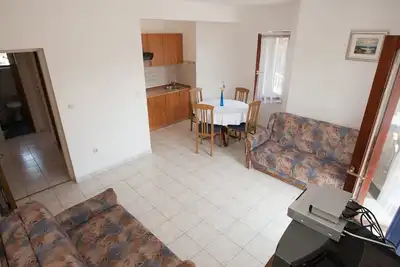 Image de Appartement d'une chambre avec le balcon Privlaka, Zadar (A-11461-d)