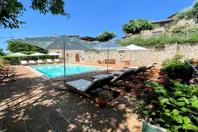 Image de Spoleto Splash: Tour avec jardin privé + terrasses - 4/5 personnes