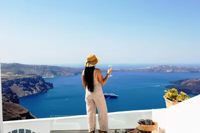 Image de \"Ethereum Luxury Cave\" villa privée avec jacuzzi à Imerovigli