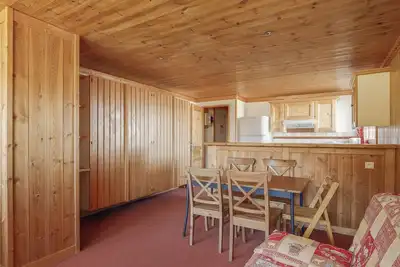 Image de Studio cabine 5 personnes Ă Arc 1600, ski aux pieds, proche commerces, wifi gratuit