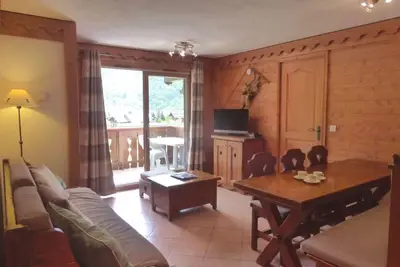 Image de Appartement 3 pièces pour 6 à Méribel Village, accès piscine et Wi-Fi