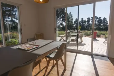 Image de Maison contemporaine indépendante, proche plage et centre-ville, 4*, animaux acceptés, avec Wifi