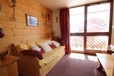 Image de Studio cabine 4 pers Ă Vallandry, proche pistes et commerces