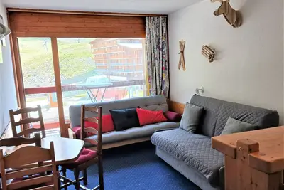 Image de Studio confortable 4 pers, Arc 2000, ski aux pieds, animaux admis