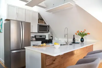 Image de Nouveau! 2br, Vues, Cuisine, Cheminée, WiFi & Parking, Marche pour tous, Location à la semaine