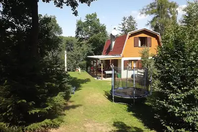 Image de Barrage Vranov Cottage avec grand jardin