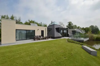 Image de Schönes Ferienhaus 'Walleken' mit Teich