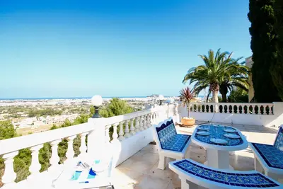 Image de Villa avec vue sur la mer, air conditionné et piscine Marquesa CaMar 6 personnes