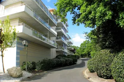 Image de Arcachon - Superbe T3 avec terrasse, piscine et parking sécurisé - 6 personnes