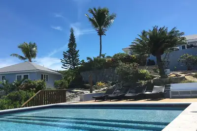 Image de Paradis! Nouveau Private Beachfront Home * Piscine privée * Excellent Wifi * Meilleur Emplacement