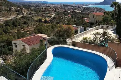 Image de Belle villa en bord de mer Calpe, vue sur la mer, 10p (+2 dans le canapé), airco, WiFi