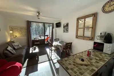 Image de Appartement Ă Saint-Chaffrey: Terrasse Sud, 4 Couchages, Parking, Casier Ă Ski