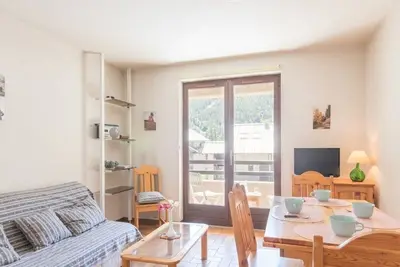 Image de Appartement cosy avec balcon, 5 couchages, centre Serre Chevalier, proche pistes et commerces