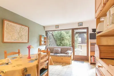 Image de Charmant studio 4 pers, jardin sud, Serre-Chevalier