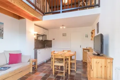 Image de Duplex 6 pers avec mezzanine et parking Ă Serre-Chevalier, Saint-Chaffrey