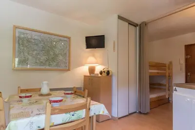 Image de Studio cosy 4 pers. à Serre-Chevalier, proche commerces et remontées mécaniques, casier à ski inclus