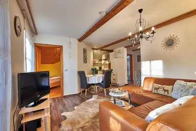 Image de Appartement dans la forêt bavaroise avec vue panoramique sur le Silberberg