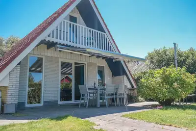 Image de 6 personnes - Maison de vacances avec terrasse partiellement couverte et grande cuisine ouverte