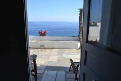 Image de Villa Ioanna Vert-gris - Villas à louer près de la plage
