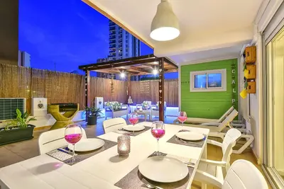 Image de Bel appartement 1chambre 4 couchages très grande terrasse très proche des plages