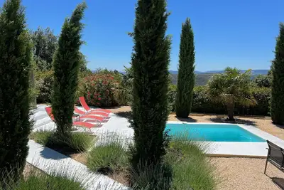 Image de Natur Lodge, bungalow et piscine individuelle, site naturel, vue exceptionnelle