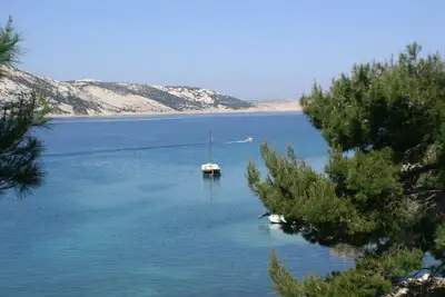 Image de Appartement de deux chambres prés de la plage Stara Novalja, Pag (A-234-d)